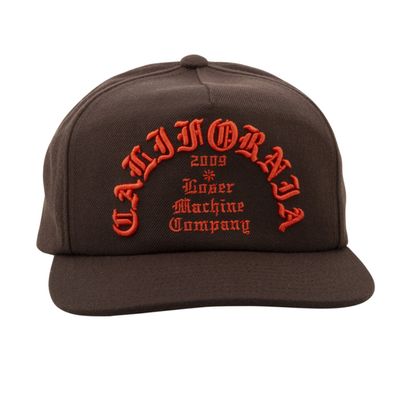 Keps Loser Machine Company Fanatic Snapback brun