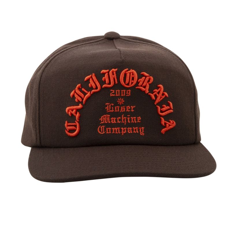 Keps Loser Machine Company Fanatic Snapback brun