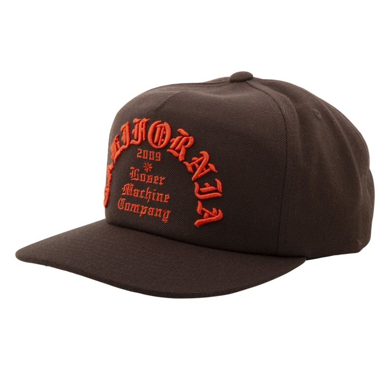 Keps Loser Machine Company Fanatic Snapback brun