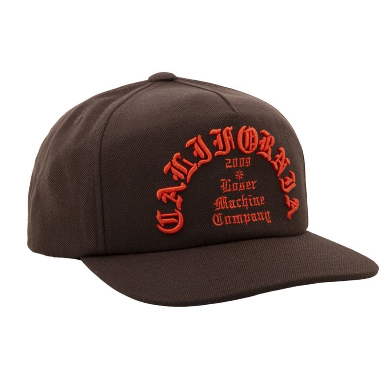 Keps Loser Machine Company Fanatic Snapback brun