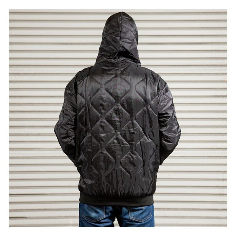 Biltwell Woobie zip hoodie black