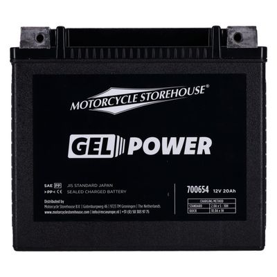 Batteri MCS Nano GEL 360cca 12V 20Ah e-start FX models 73-86