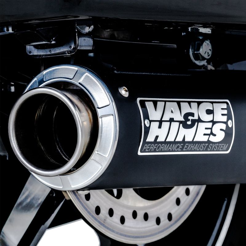 Slip-on ljuddämpare Vance & Hines V&H Supersport 400 svart FLT/Touring 17-26