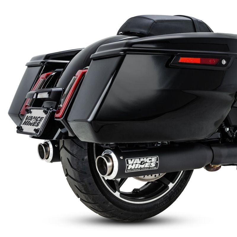 Slip-on ljuddämpare Vance & Hines V&H Supersport 400 svart FLT/Touring 17-26