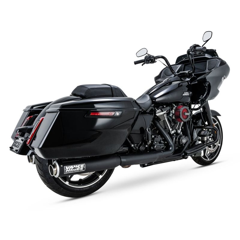 Slip-on ljuddämpare Vance & Hines V&H Supersport 400 svart FLT/Touring 17-26