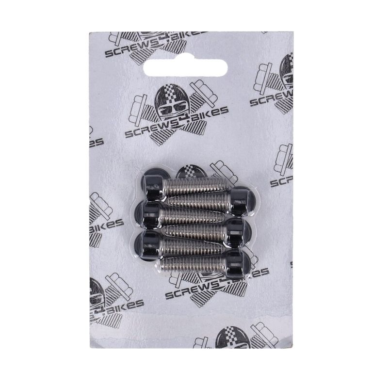 Bultsats Screws4Bikes Softail 07-25 blanksvart
