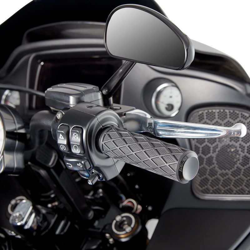 Handtag styre Arlen Ness diamond 2025 Softail svart