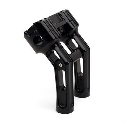 Risers Arlen Ness Method 7" svart Softail with OEM digital gauge