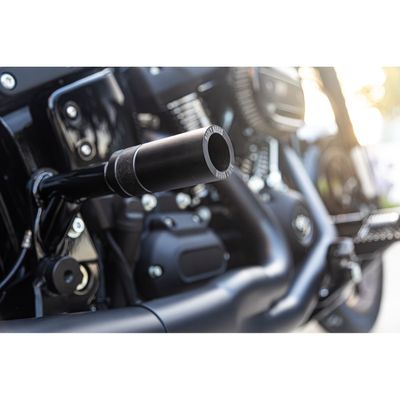 Störtbåge bak Burly Brand Brawler M8 svart Softail 18-24