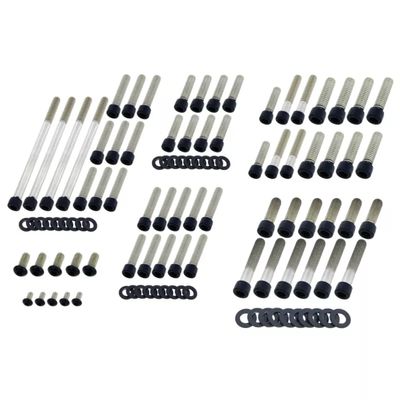 Bultsats Screws4Bikes mattsvart