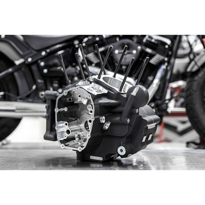 Vevhus S&S MK-Series svart M8 Softail 18-26