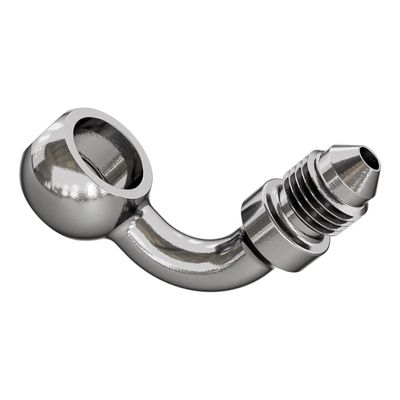 Banjokoppling Goodridge 90 Degrees 7/16" 11mm rostfri rak