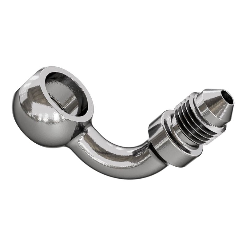 Banjokoppling Goodridge 90 Degrees 7/16" 11mm rostfri rak