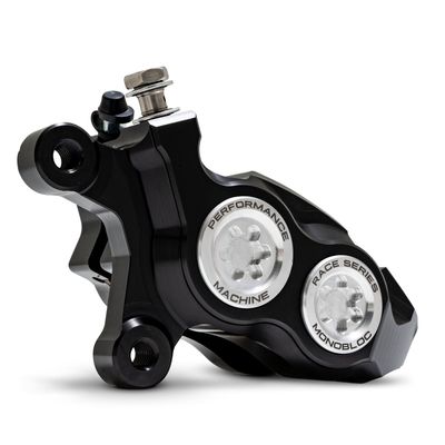 Bromsok fram Performance Machine PM 4 P Monobloc vänster Softail 15-26 klar