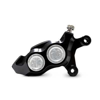 Bromsok fram Performance Machine PM 4 P Monobloc höger Softail 15-26 klar