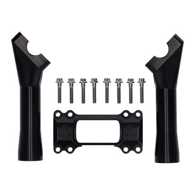 Risers Indian Larry Motorcycles M8 Softail Brawler 6" svart FXBB Street Bob 107 18-20