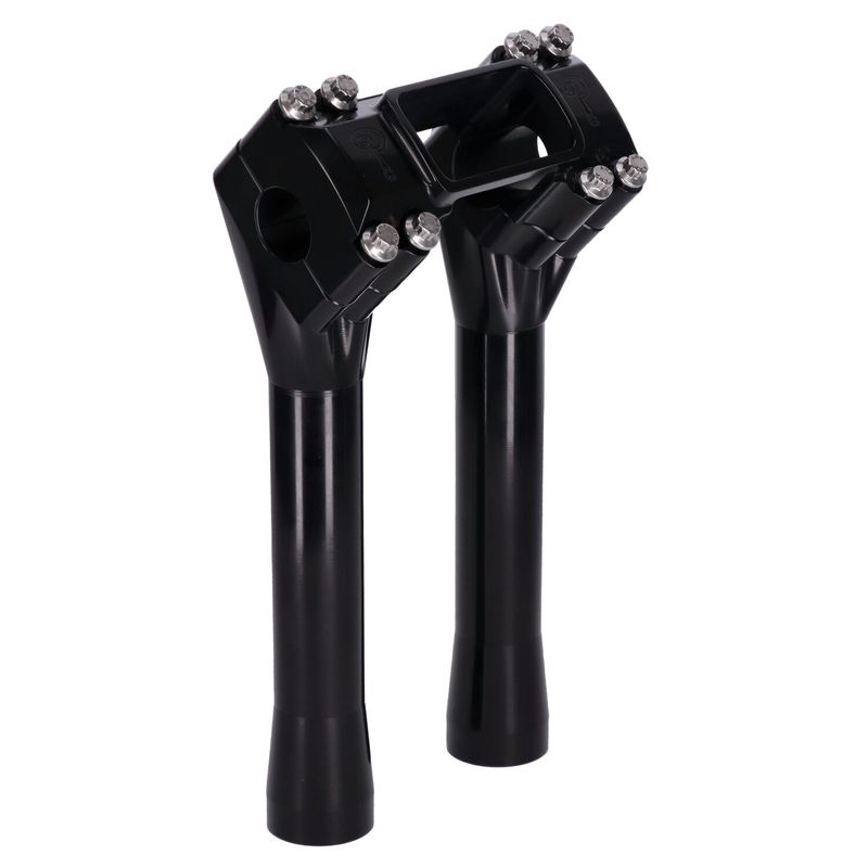 Risers Indian Larry Motorcycles M8 Softail Brawler 8" svart FXBB Street Bob 107 18-20