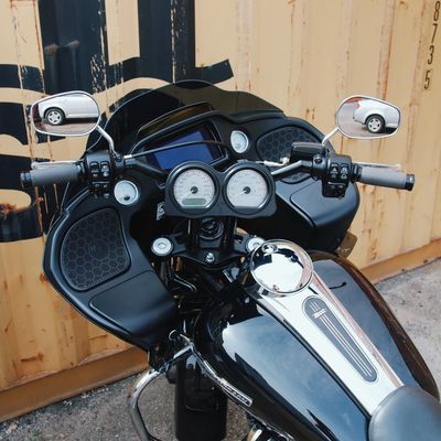 Styrklammer Indian Larry Motorcycles Brawler Glide 10" svart 2015 - 2023 Road Glides