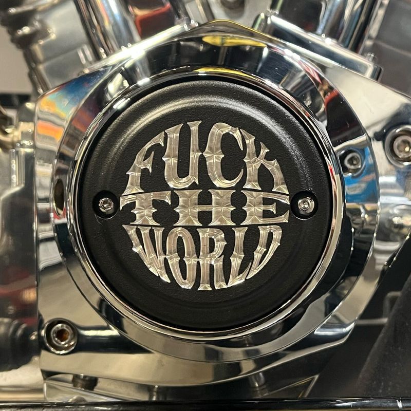 Kåpa Indian Larry Motorcycles FTW 5 mattsvart big Twin 70-99