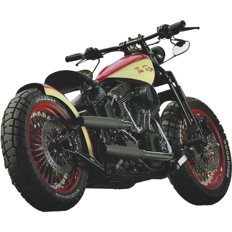 Styre Fehling CRC 1" 82cm svart 82-24