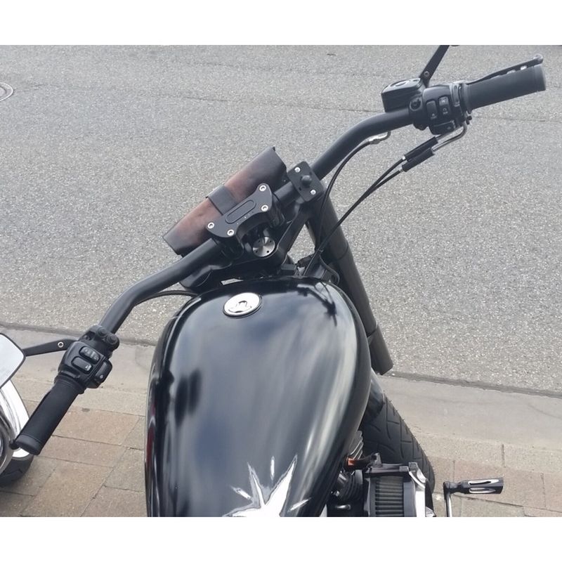 Styre Fehling CRC 1-1/4" 91cm svart e-gas