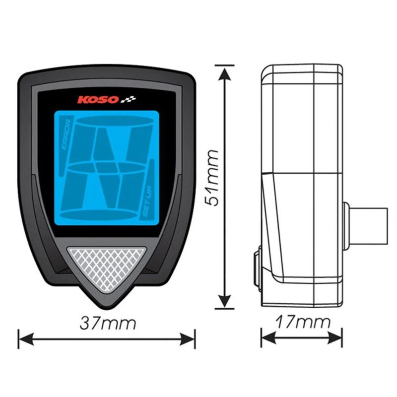 Drev Koso KN002010 H-D 04-11