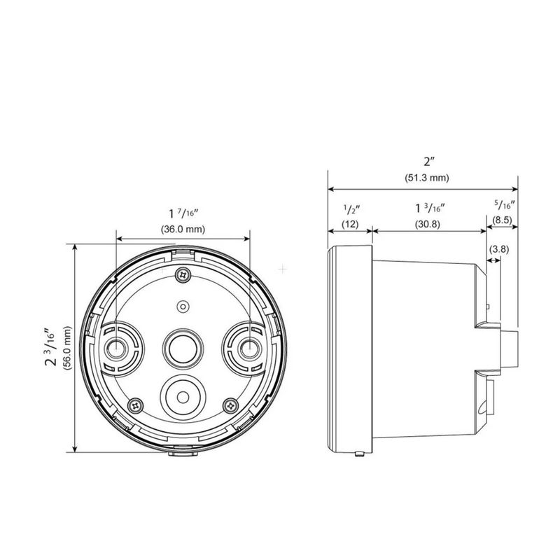 Hastighetsmätare Koso D48 TNT-05 universal