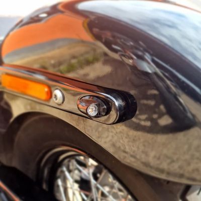 Blinkers LED 3-i-1 Motogadget mo.blaze Tens svart H-D 93-upp