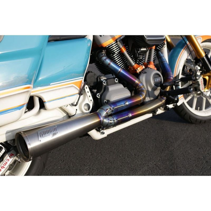 Avgassystem Kodlin Next Level 2 1 titan FLT/Touring 17-25