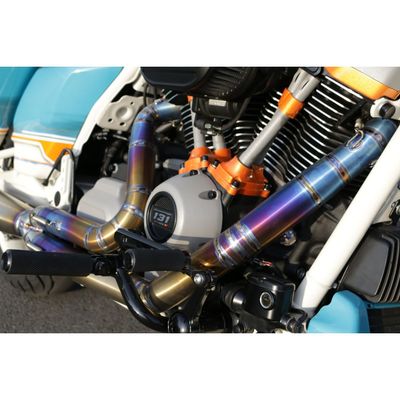 Avgassystem Kodlin Next Level 2 1 titan FLT/Touring 17-25