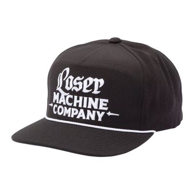 Keps Loser Machine Company Olde svart