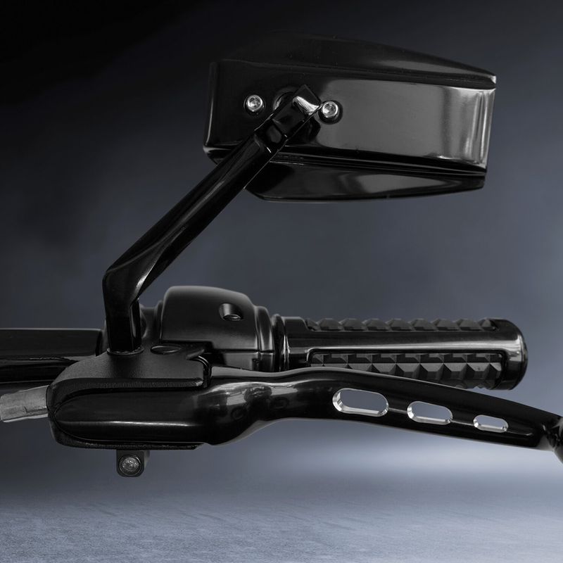 Blinkers styre HeinzBikes Nano PL svart Softail 25-26 HBTSN-FL25