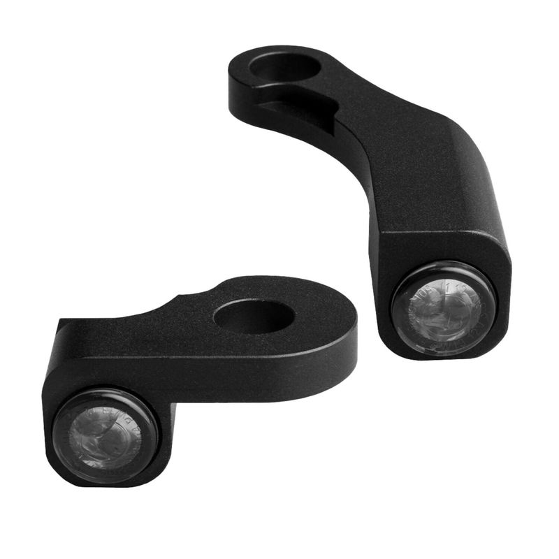 Blinkers styre HeinzBikes Nano PL svart Softail 25-26 HBTSN-FL25
