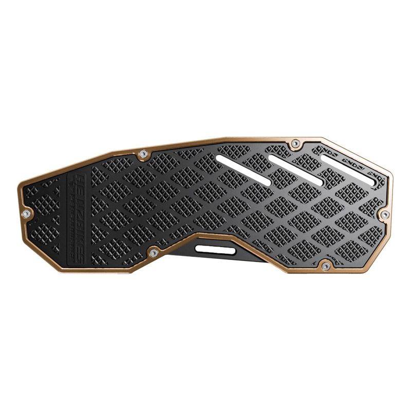 Fotplattor HeinzBikes Performance FL Softail 86-17 svart/brons