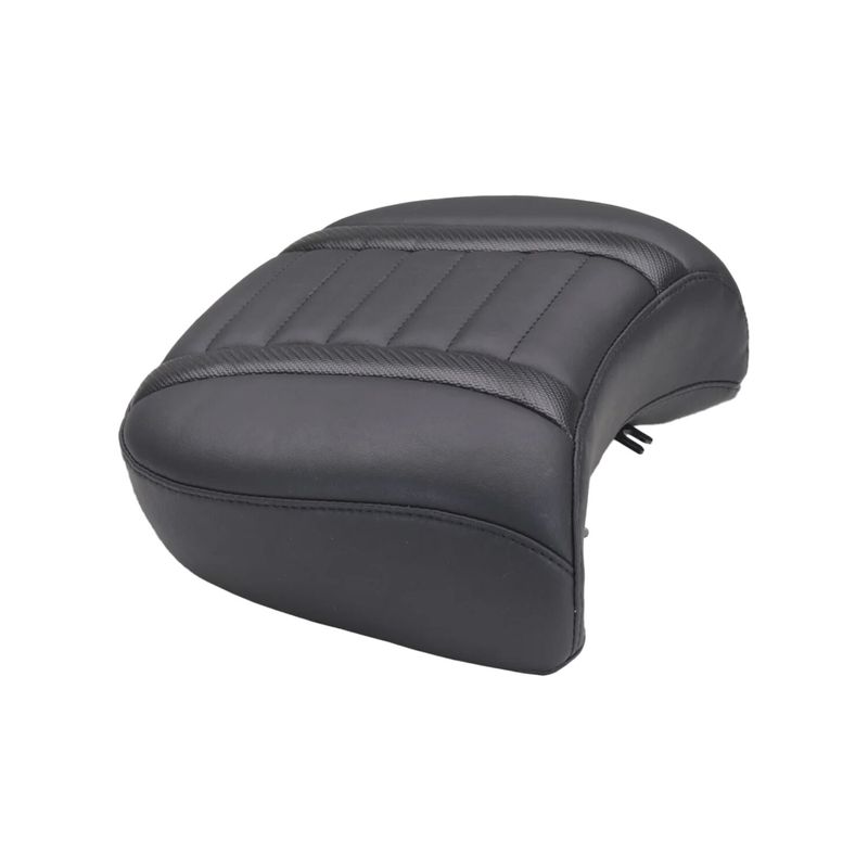 Passagerarsadel Mustang Touring bred svart CVO Road Glide 23-25