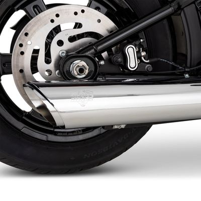 Slip-on ljuddämpare Vance & Hines Twin Slash krom