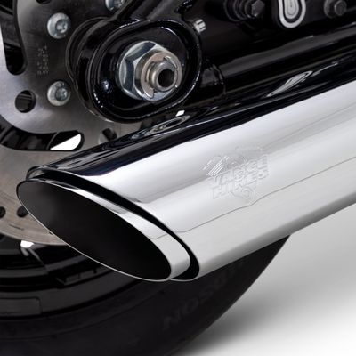 Slip-on ljuddämpare Vance & Hines Twin Slash krom