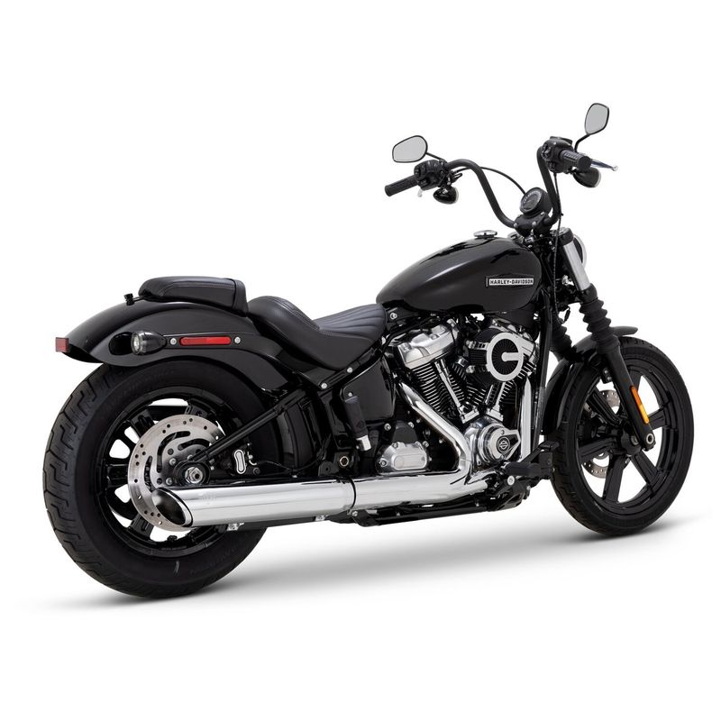 Slip-on ljuddämpare Vance & Hines Twin Slash krom
