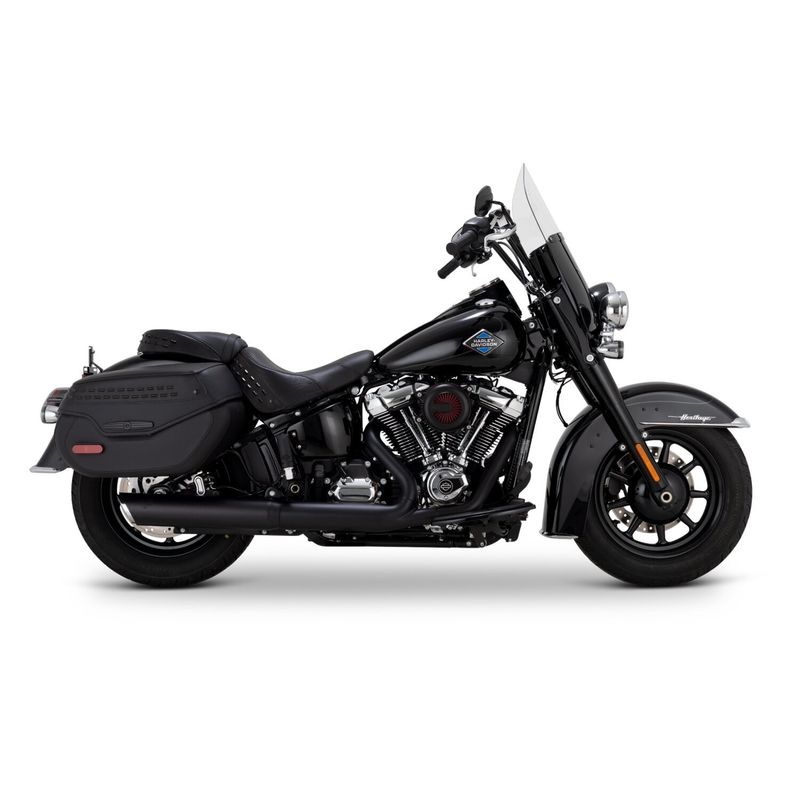 Slip-on ljuddämpare Vance & Hines Twin Slash svart