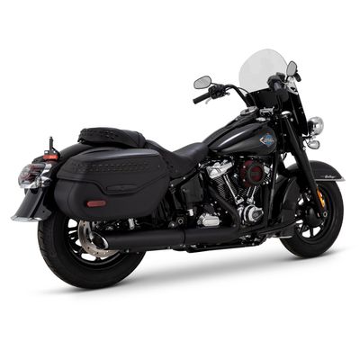 Slip-on ljuddämpare Vance & Hines Twin Slash svart