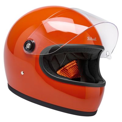 Hjälm Biltwell Gringo S Hazard Orange