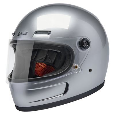 Hjälm Biltwell Gringo SV Gloss Silver