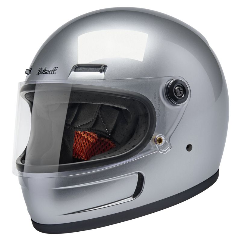 Hjälm Biltwell Gringo SV Gloss Silver