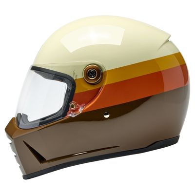 Hjälm Biltwell Lane Splitter Beige 20th Anniversary