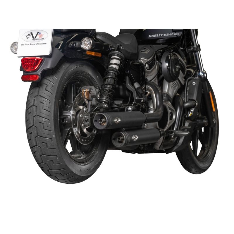 Avgassystem V Performance 2 Ring dubbel RH975T Nightster 22-24