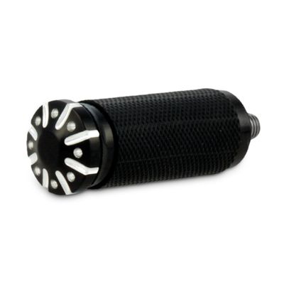 Fotpinne Burly Hawk Machined billet svart