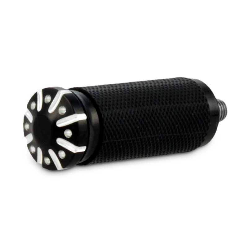 Fotpinne Burly Hawk Machined billet svart