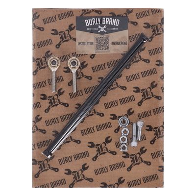Växelstag Burly Reaper CC justerbar svart Softail 86-26