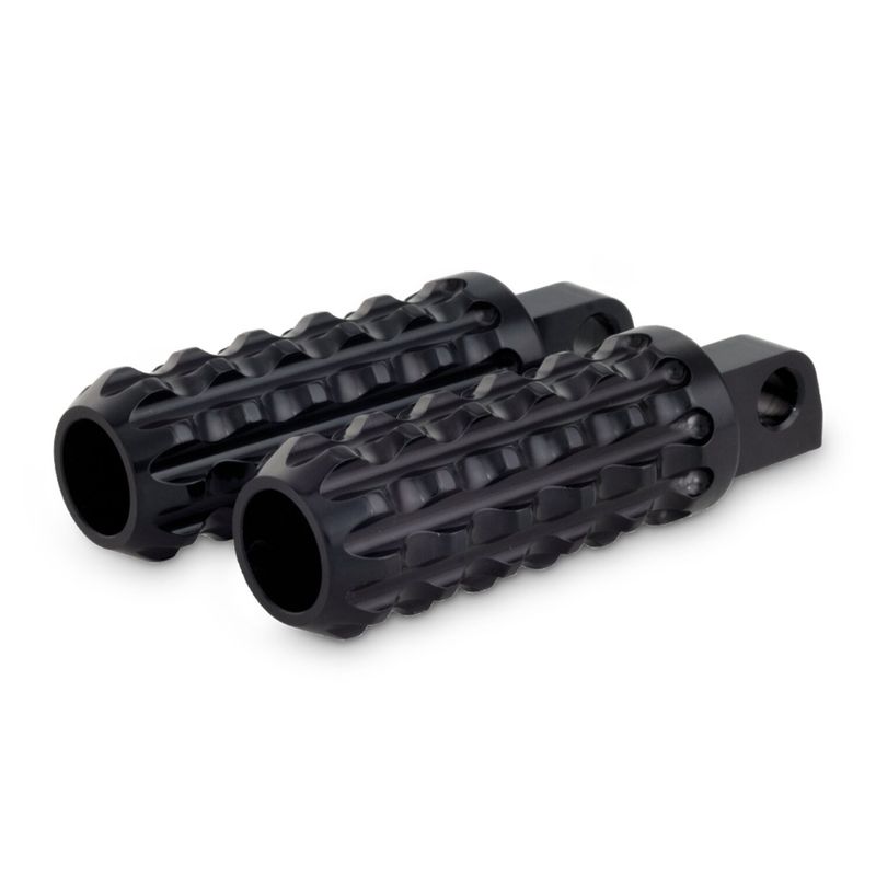 Fotpinne Burly Reaper blanksvart billet