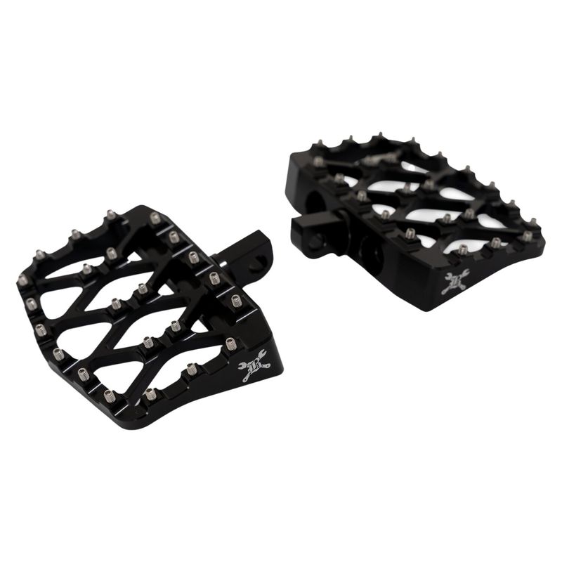 Fotplattor Burly MX-Evolution Passenger svart